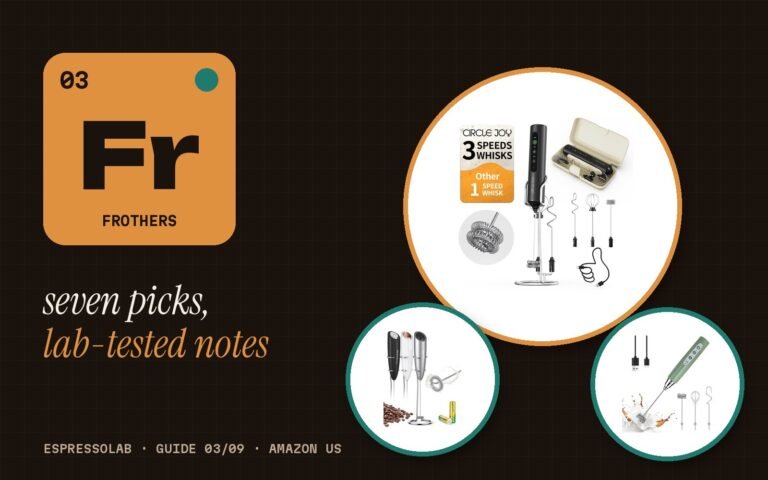 Milk frothers guide cover