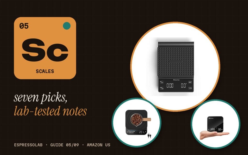 Coffee scales guide cover